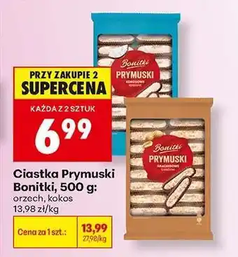 Biedronka Ciastka Prymuski Bonitki, 500 g oferta