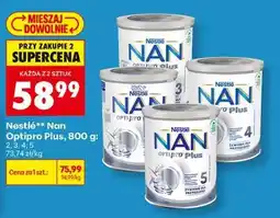 Biedronka Nestlé Nan Optipro Plus *** 800 g oferta