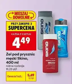 Biedronka Żel pod prysznic męski Skino 400 ml oferta