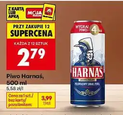Biedronka PIWO HARNAŚ 500 ML oferta