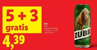 Lidl Żubr oferta