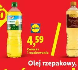 Lidl Olej rzepakowy oferta