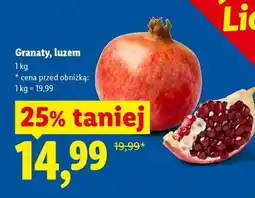 Lidl Granaty, luzem oferta