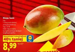 Lidl Mango, luzem oferta