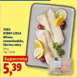 Lidl Miruna nowozelandzka, filet bez skóry oferta