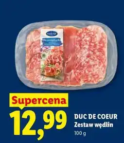 Lidl DUC DE COEUR Zestaw wędlin oferta