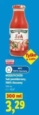 Lidl MIĘDZYCHÓD Sok pomidorowy oferta