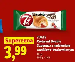 Lidl 7Days Croissant Double Supermax oferta