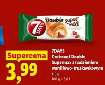 Lidl 7Days Croissant Double Supermax oferta