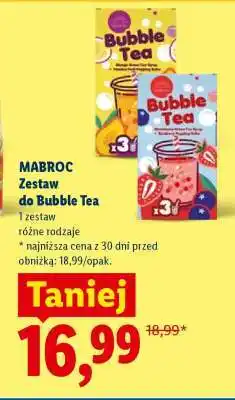 Lidl MABROC Zestaw do Bubble Tea oferta