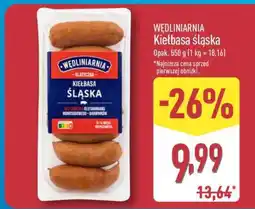 ALDI WĘDLINIARNIA Kiełbasa śląska oferta