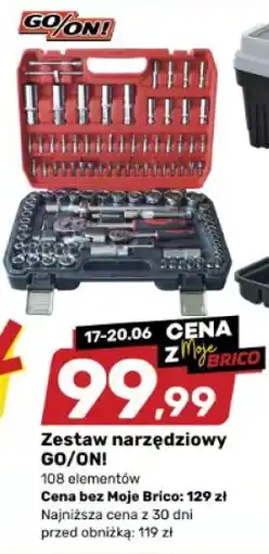 Bricomarche Zestaw narzędziowy GO/ON! oferta