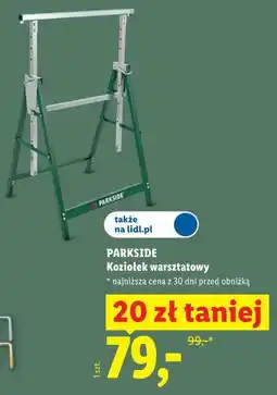 Lidl PARKSIDE Koziołek warsztatowy oferta