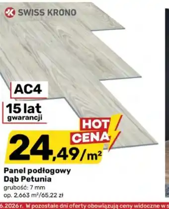 Panel podłogowy Dąb Petunia