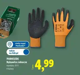 Lidl PARKSIDE Rękawice robocze oferta