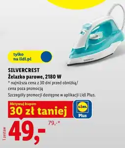 Lidl SILVERCREST Żelazko parowe, 2180 W oferta