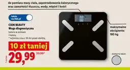 Lidl CIEN BEAUTY Waga diagnostyczna oferta