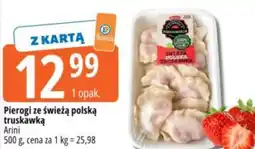 E.Leclerc Pierogi ze świeżą polską truskawką oferta