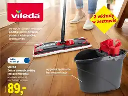 Lidl VILEDA Zestaw do mycia podłóg z mopem Ultramax oferta