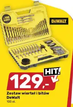 Bricomarche Zestaw wierteł i bitów DeWalt oferta