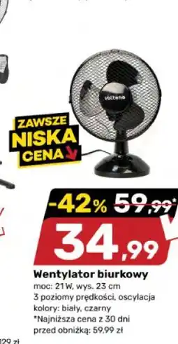 Bricomarche Wentylator biurkowy oferta