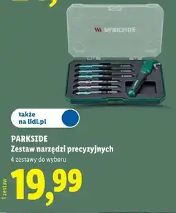 Lidl PARKSIDE Zestaw narzędzi precyzyjnych oferta