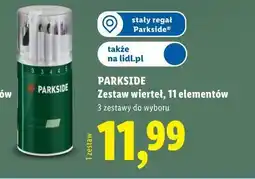 Lidl PARKSIDE Zestaw wierteł, 11 elementów oferta
