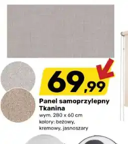 Bricomarche Panel samoprzylepny Tkanina oferta