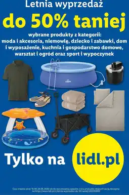 Lidl Letnia wyprzedaż oferta