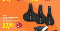 Lidl CRIVIT Siodełko rowerowe z pianką z pamięcią kształtu oferta