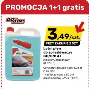 Bricomarche Letni płyn do spryskiwaczy GO/ON! oferta