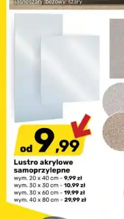 Bricomarche Lustro akrylowe oferta