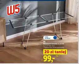 Lidl W5 Rozsuwana suszarka na pranie oferta