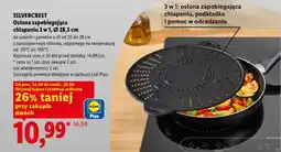 Lidl SILVERCREST Osłona zapobiegająca chlapaniu 3 w 1, Ø 28,5 cm oferta