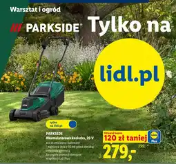 Lidl PARKSIDE Akumulatorowa kosiarka, 20 V oferta