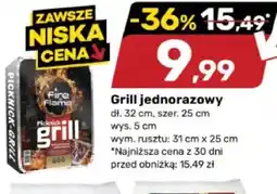 Bricomarche Grill jednorazowy Fire Flame oferta