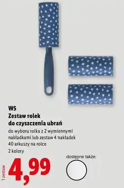 Lidl W5 Zestaw rolek do czyszczenia ubrań oferta