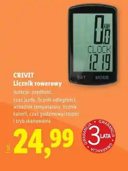 Lidl CRIVIT Licznik rowerowy oferta
