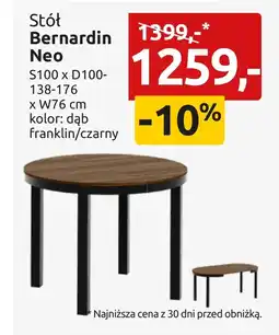 Black Red White Stół S! oferta