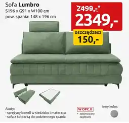 Black Red White Sofa oferta