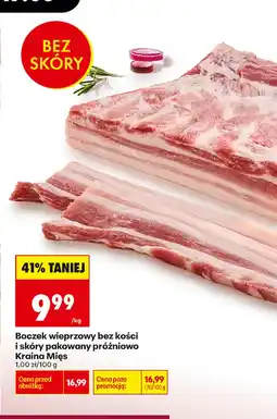 Biedronka Boczek bez kości Kraina Mięs oferta
