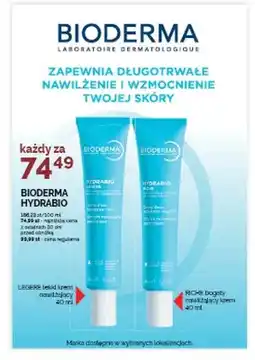 Ziko Dermo Lekki krem nawilżający Bioderma Hydrabio Legere oferta