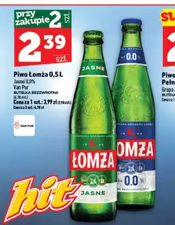 Topaz Piwo Łomża oferta