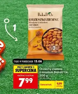 Biedronka Orzeszki ziemne BakaD'Or oferta