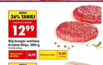 Biedronka Burger Kraina Mięs oferta