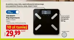 Lidl Waga diagnostyczna Cien Beauty oferta