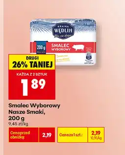 Biedronka Smalec Kraina Wędlin oferta