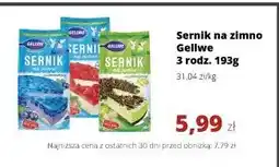 Torimpex Sernik na zimno Gellwe o smaku jagodowym oferta