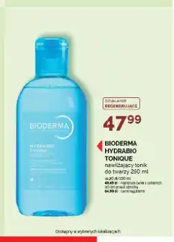 Ziko Dermo Nawilżający tonik do twarzy Bioderma Hydrabio Tonique oferta