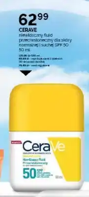Ziko Dermo Fluid przeciwsłoneczny niewidoczny CeraVe SPF 50 oferta